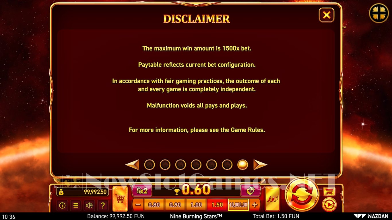 9 Burning Stars™ Slot Slot Image in Demo - pic. 12