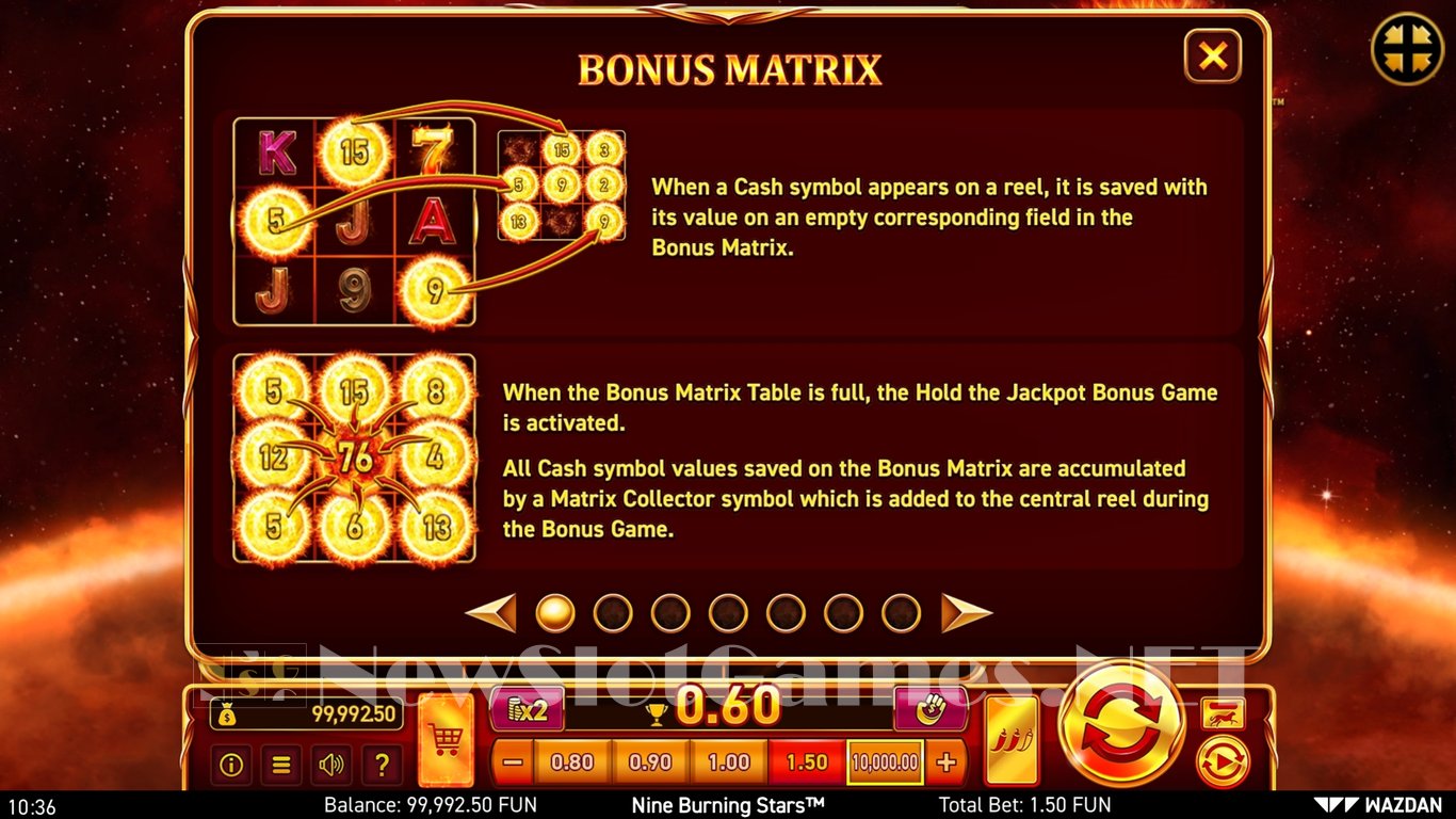 9 Burning Stars™ Slot Slot Image in Demo - pic. 6