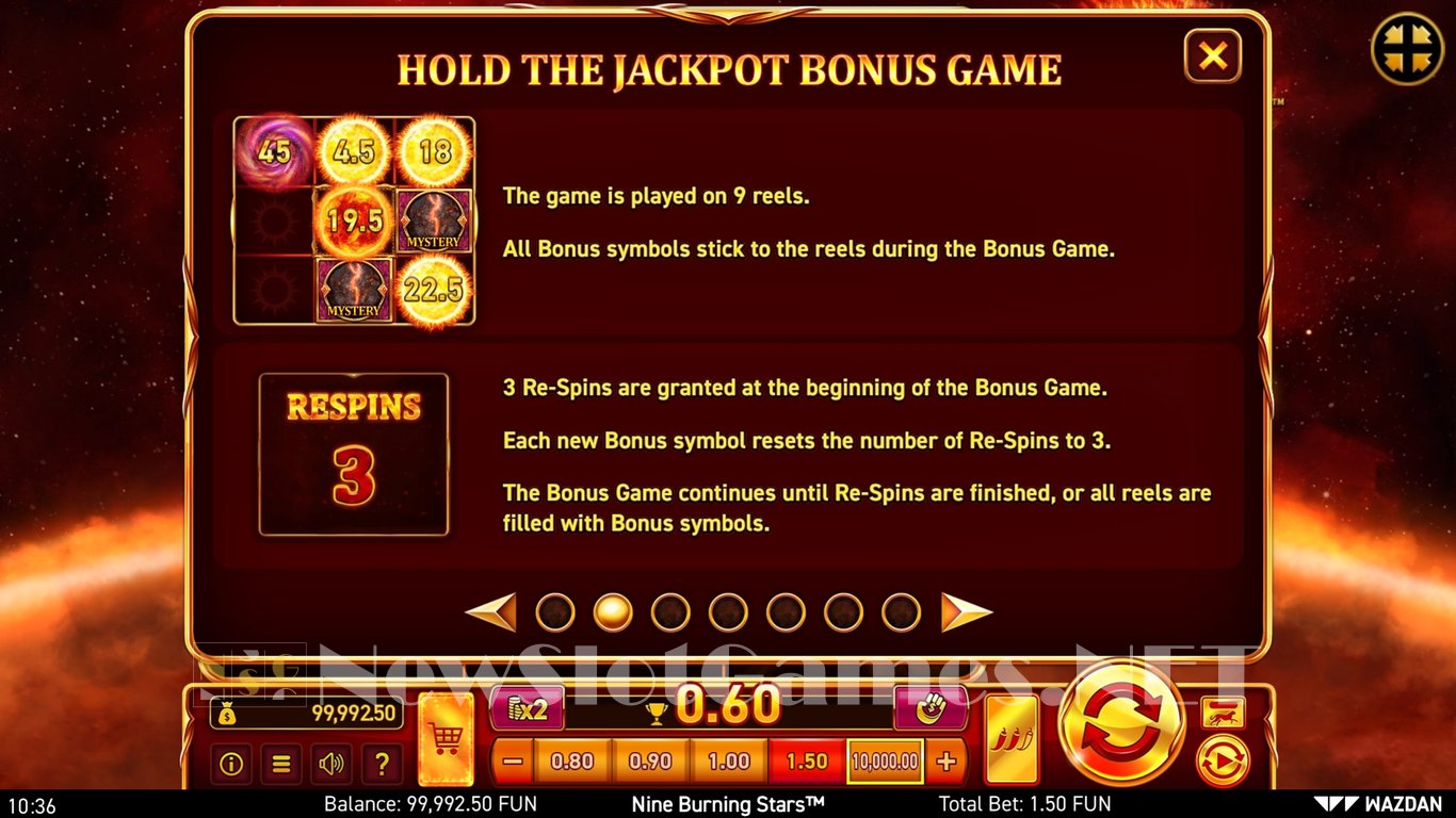 9 Burning Stars™ Slot Slot Image in Demo - pic. 7
