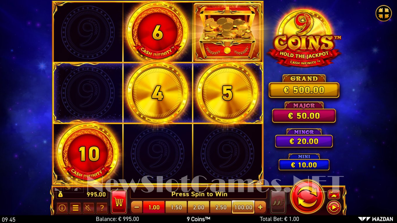 9 Coins™ Slot Demo Image