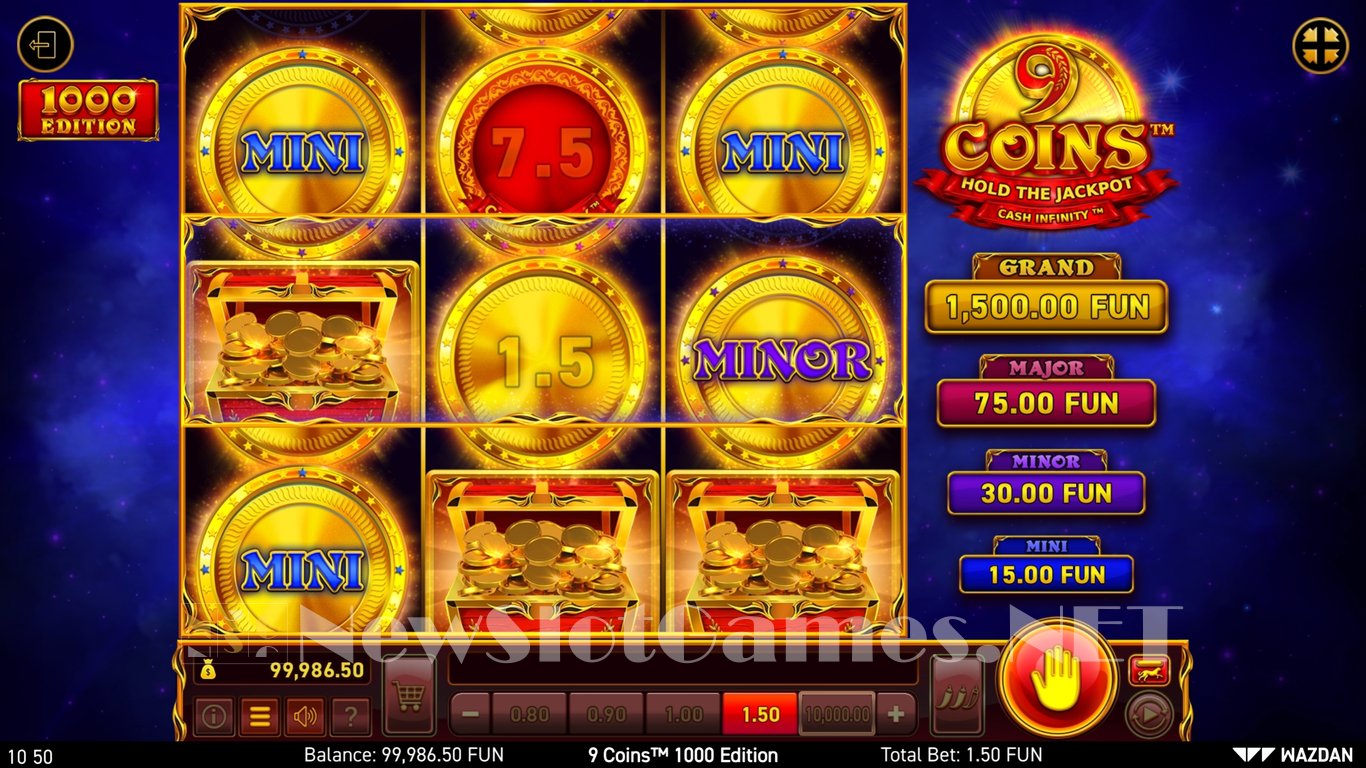 9 Coins™ 1000 Edition Slot Slot Image in Demo - pic. 10