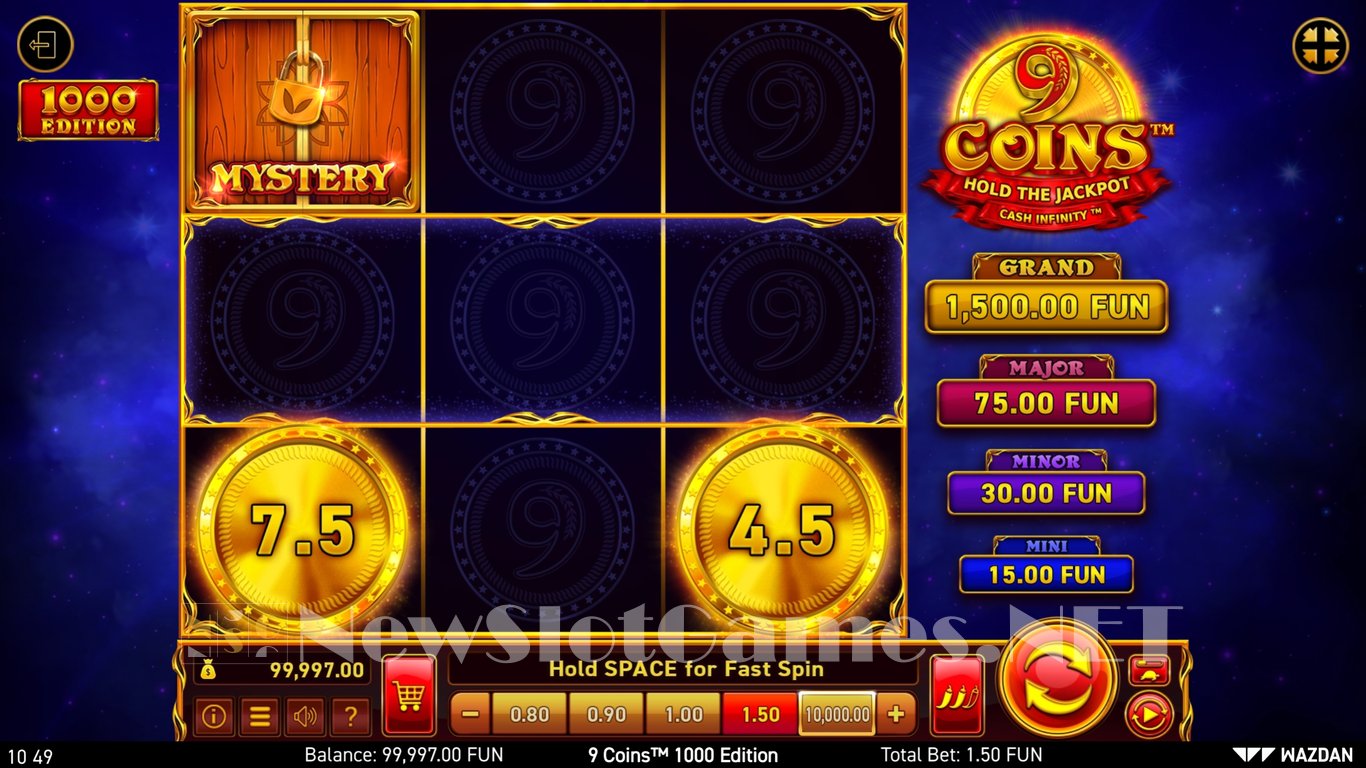 9 Coins™ 1000 Edition Slot Slot Image in Demo - pic. 2