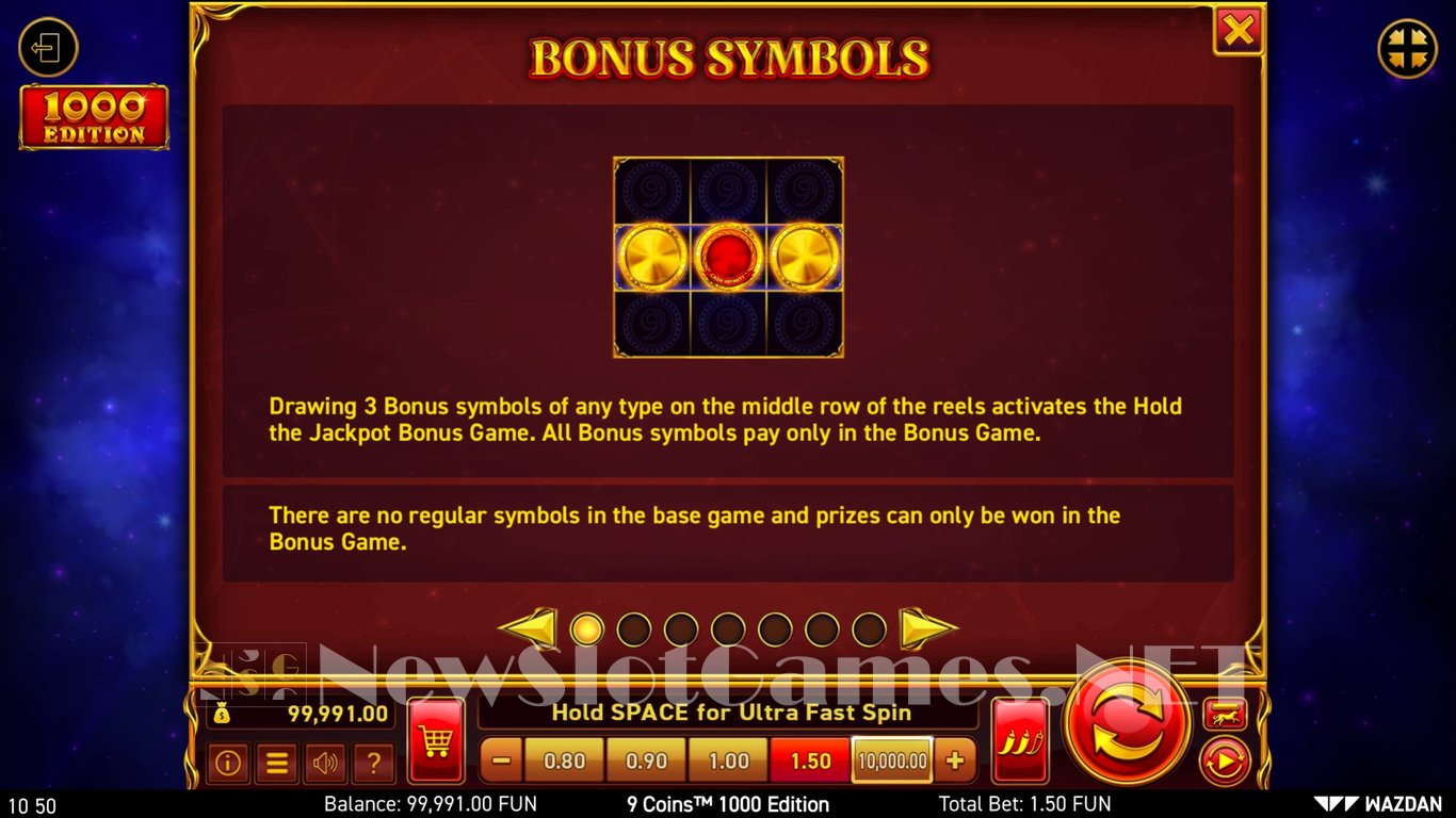 9 Coins™ 1000 Edition Slot Slot Image in Demo - pic. 4