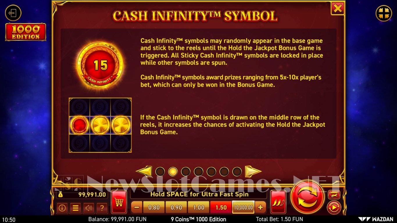 9 Coins™ 1000 Edition Slot Slot Image in Demo - pic. 5