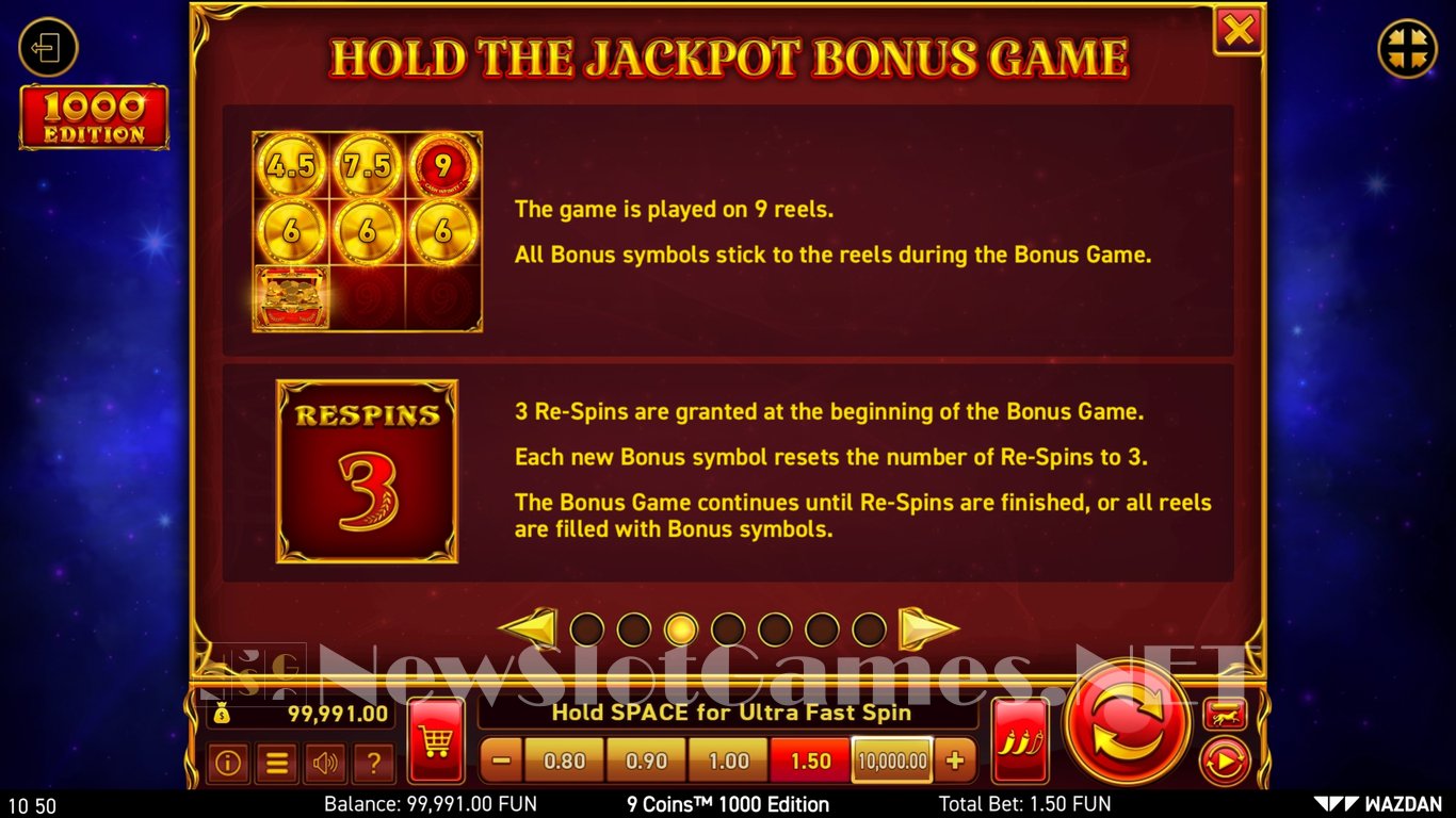 9 Coins™ 1000 Edition Slot Slot Image in Demo - pic. 6