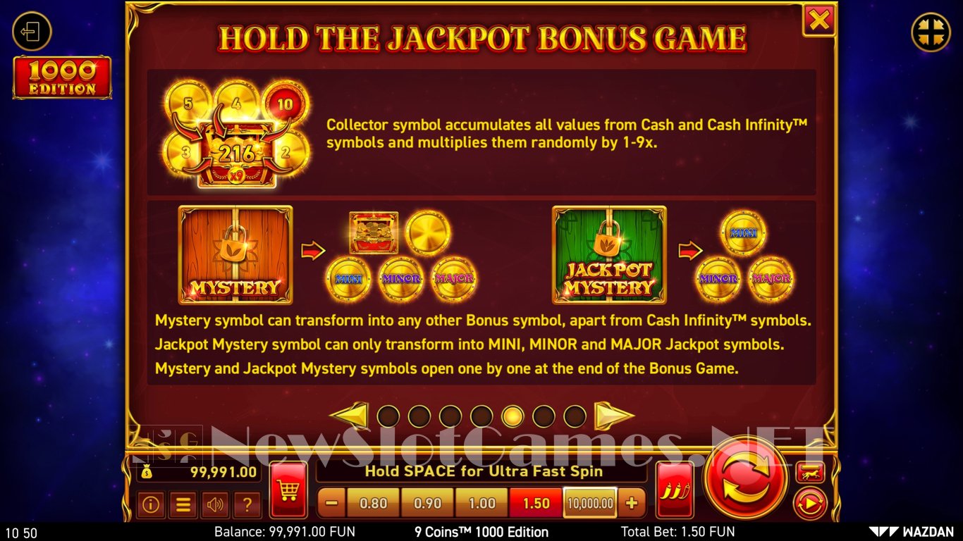 9 Coins™ 1000 Edition Slot Slot Image in Demo - pic. 8