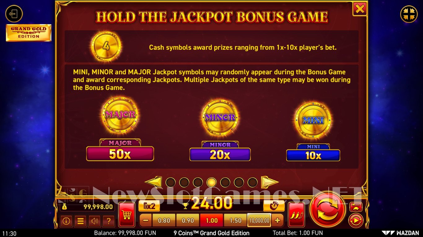 9 Coins™ Grand Gold Edition Slot Slot Image in Demo - pic. 10
