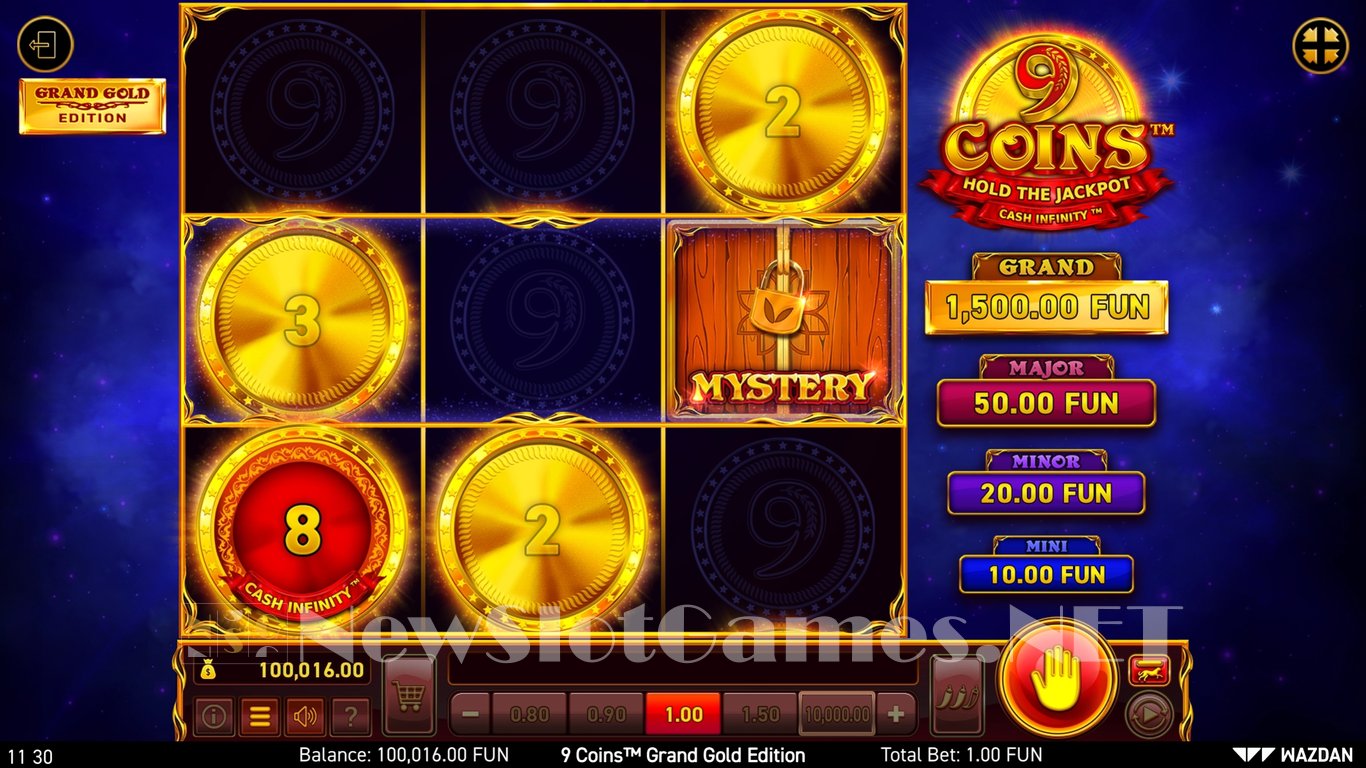 9 Coins™ Grand Gold Edition Slot Slot Image in Demo - pic. 15