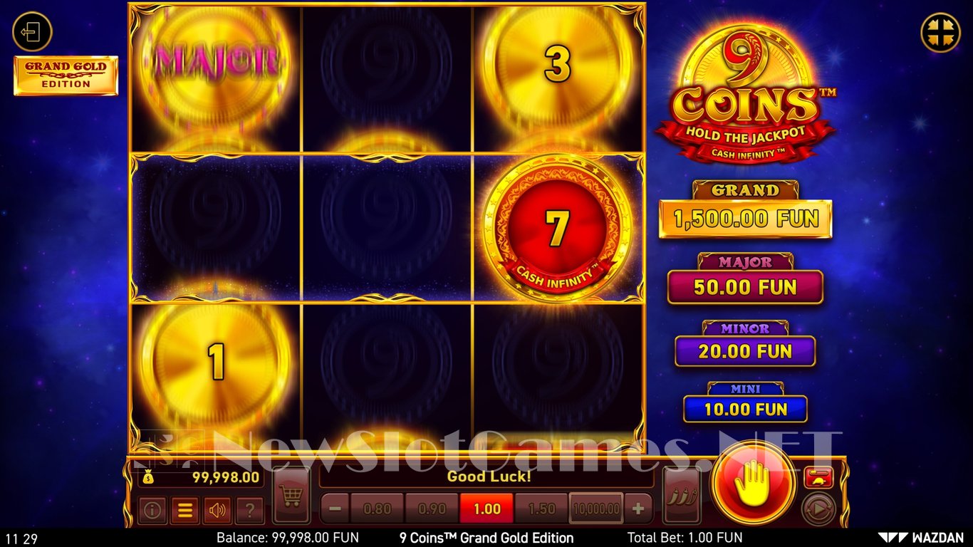 9 Coins™ Grand Gold Edition Slot Slot Image in Demo - pic. 2