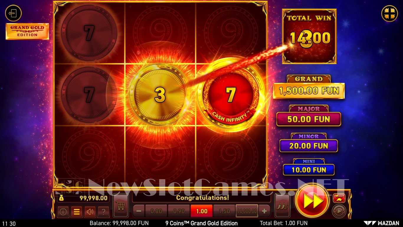 9 Coins™ Grand Gold Edition Slot Slot Image in Demo - pic. 6