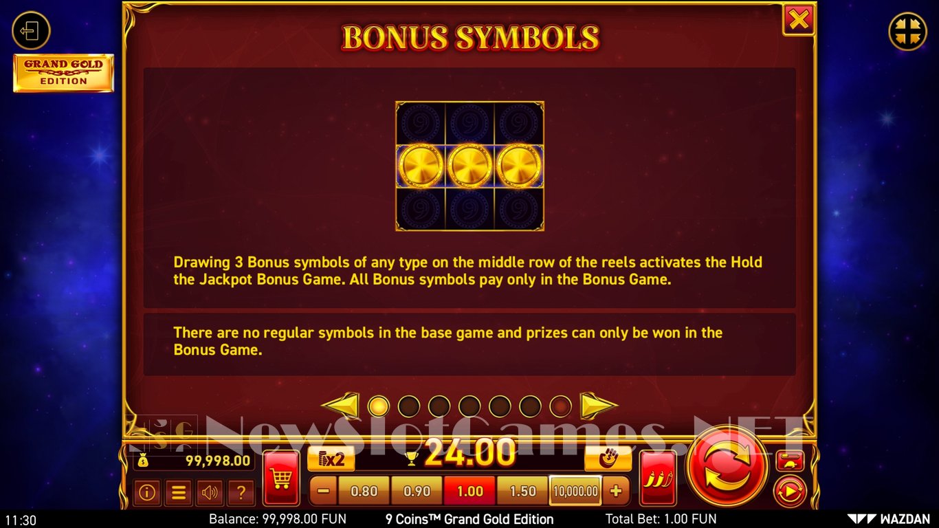 9 Coins™ Grand Gold Edition Slot Slot Image in Demo - pic. 8