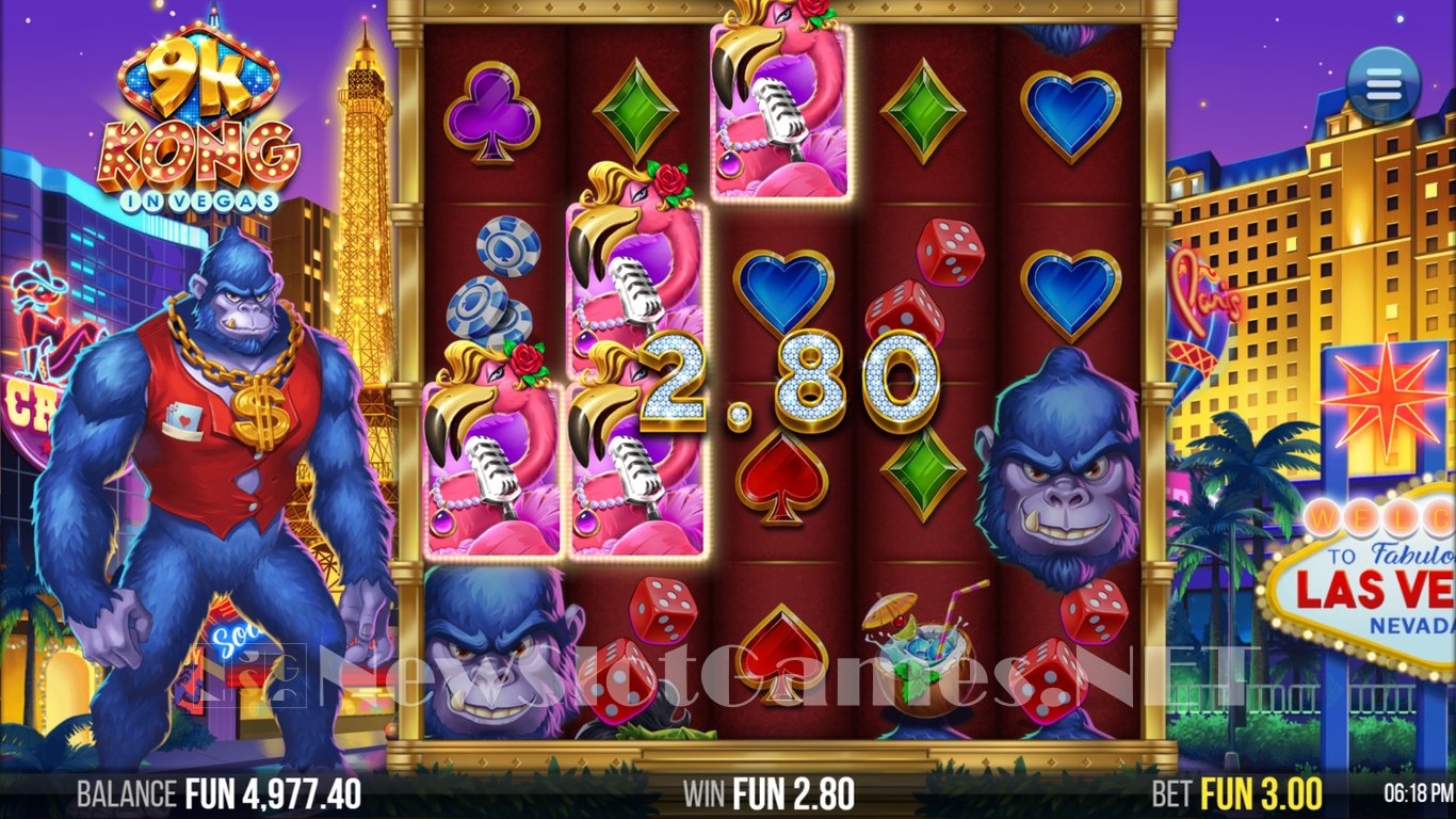 9k Kong in Vegas Slot Slot Image in Demo - pic. 10