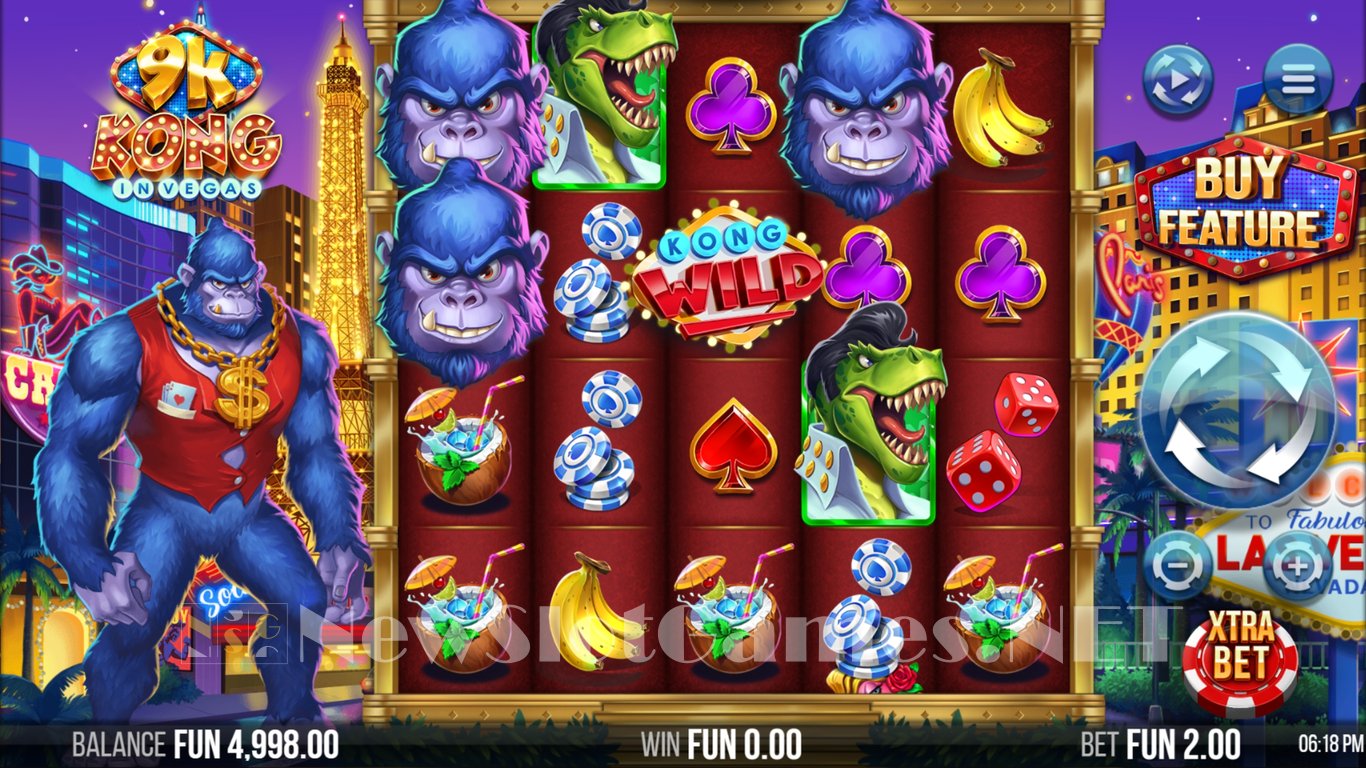 9k Kong in Vegas Slot Slot Image in Demo - pic. 2