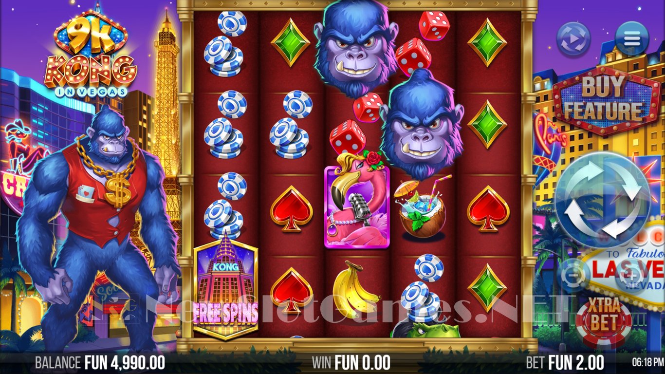 9k Kong in Vegas Slot Slot Image in Demo - pic. 6