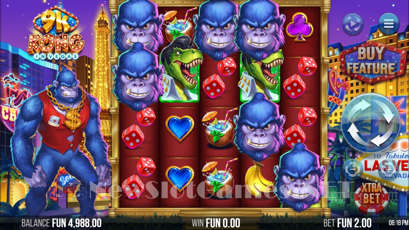 9k Kong in Vegas Slot Slot Image in Demo - pic. 7