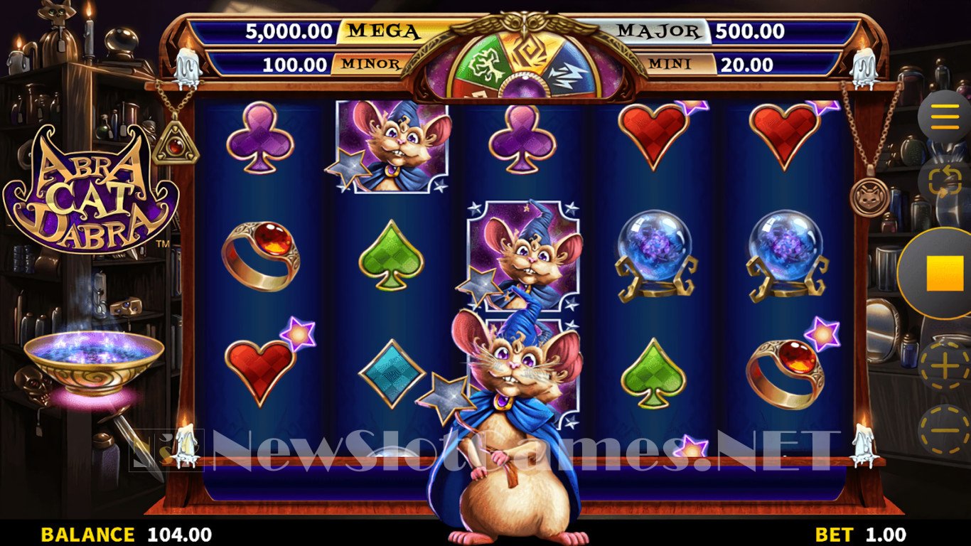 AbraCatDabra Slot Demo Image