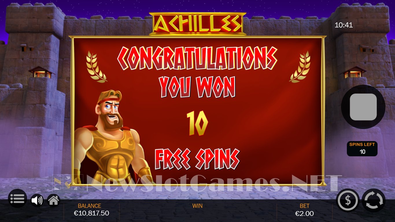 Achilles Slot Slot Image in Demo - pic. 11