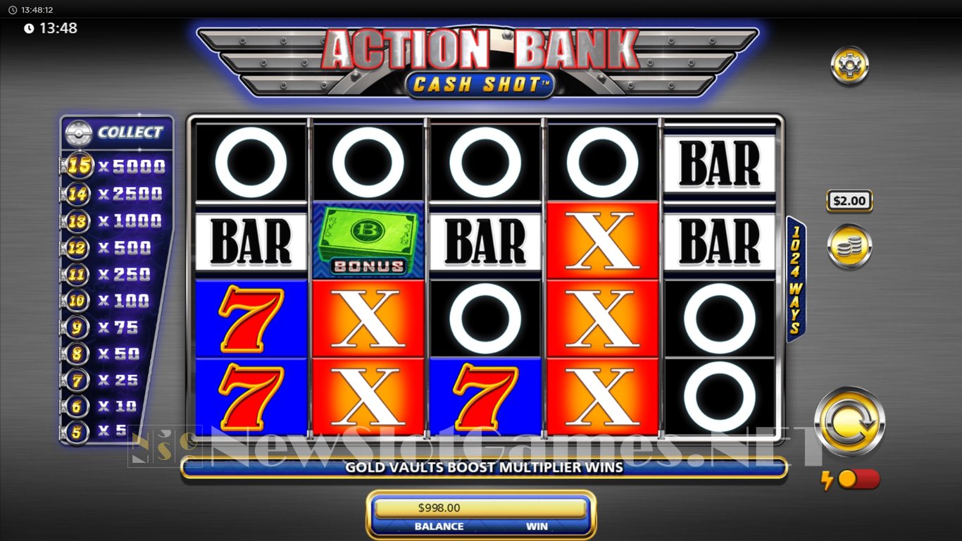 Action Bank Cash Shot Slot Slot Image in Demo - pic. 2