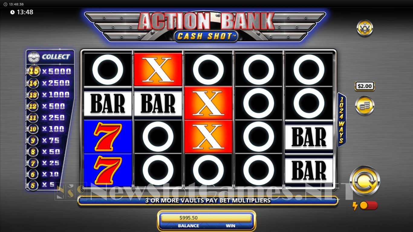 Action Bank Cash Shot Slot Slot Image in Demo - pic. 6