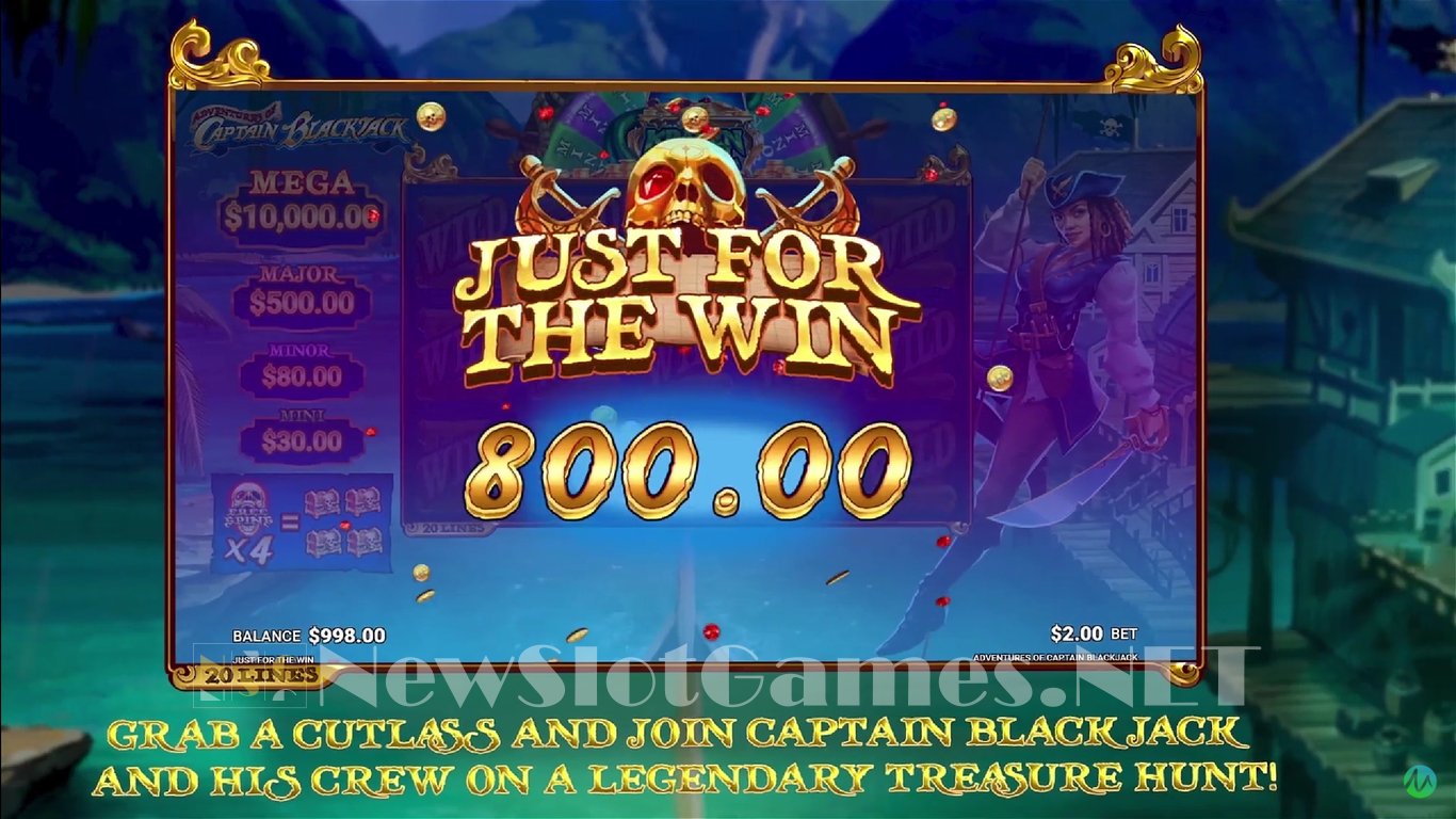 Adventures of Captain Blackjack Slot Slot Image in Demo - pic. 2