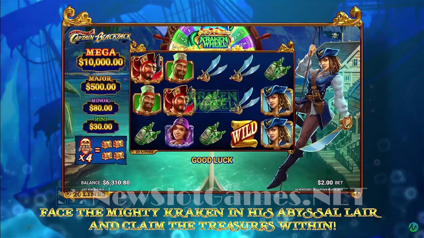 Adventures of Captain Blackjack Slot Slot Image in Demo - pic. 3