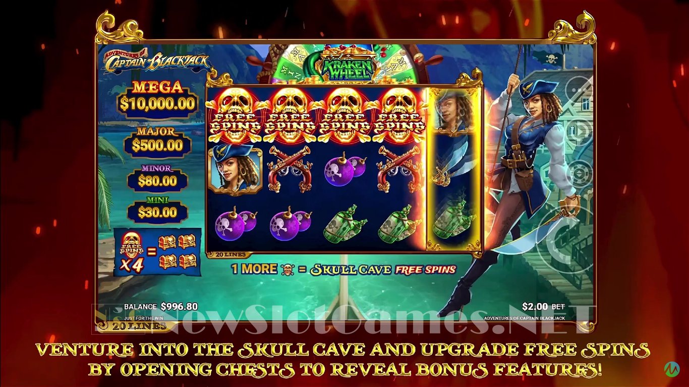 Adventures of Captain Blackjack Slot Slot Image in Demo - pic. 7