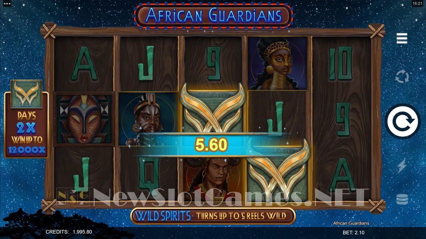 African Guardians Slot Slot Image in Demo - pic. 2