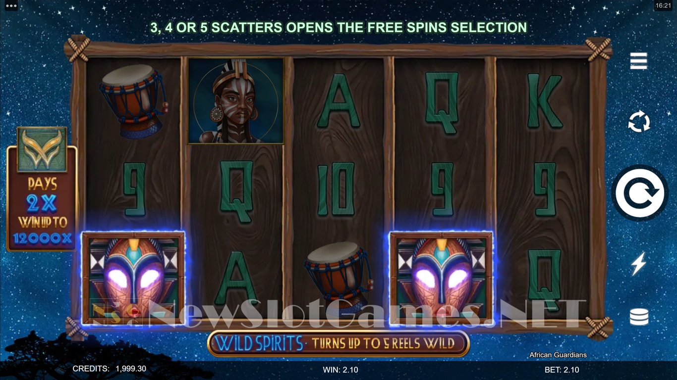 African Guardians Slot Slot Image in Demo - pic. 7