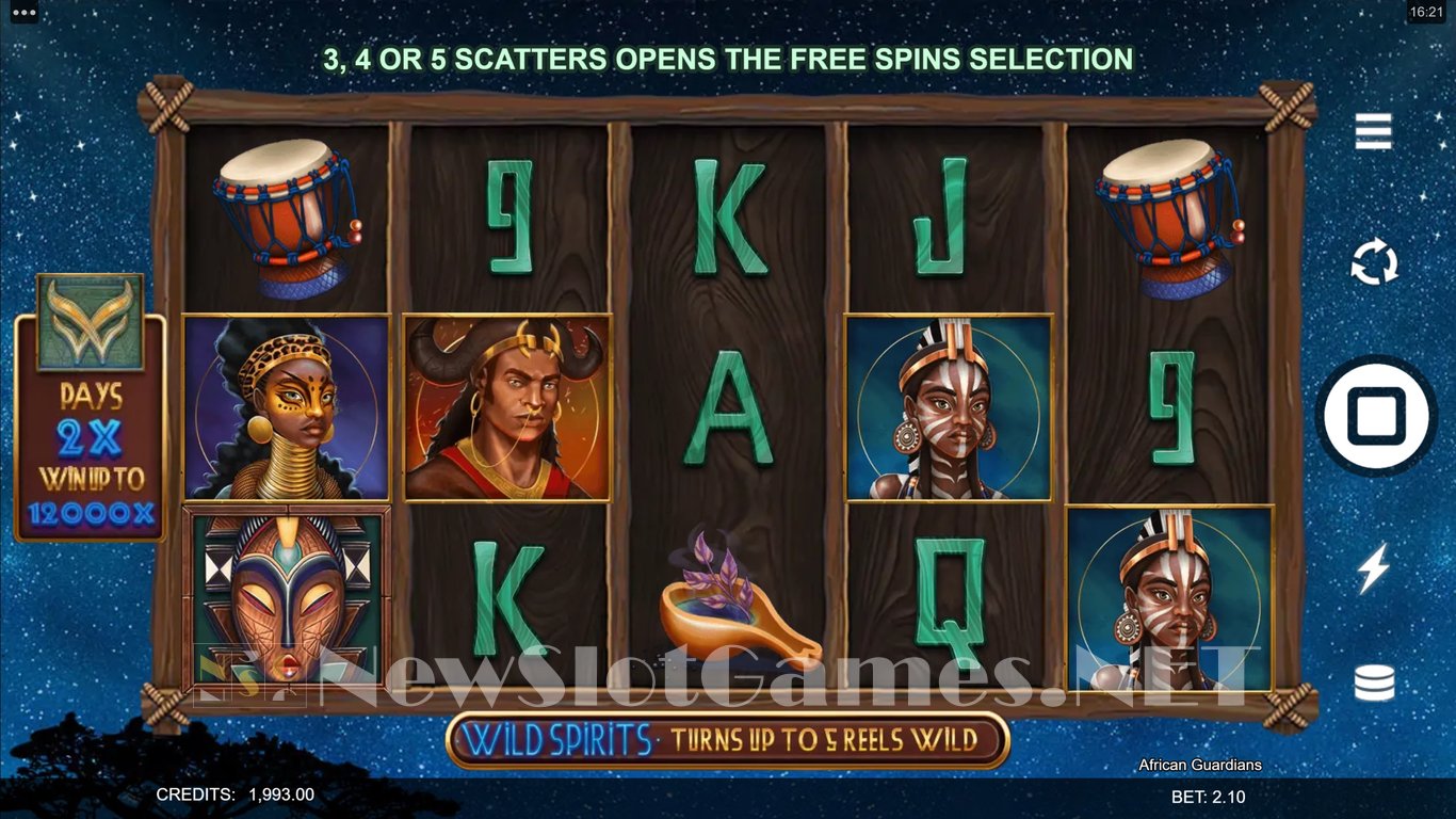 African Guardians Slot Slot Image in Demo - pic. 8