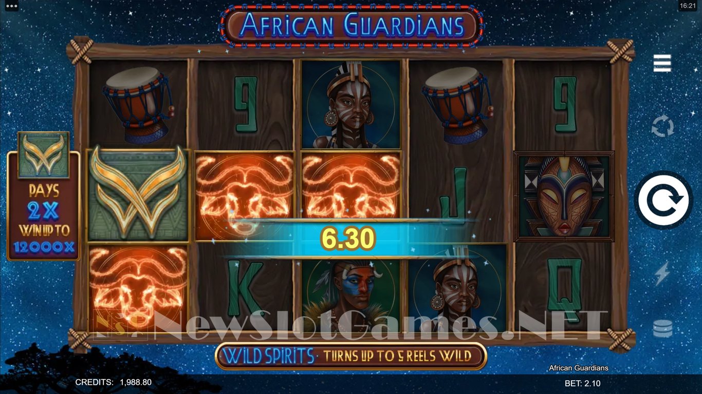 African Guardians Slot Slot Image in Demo - pic. 9