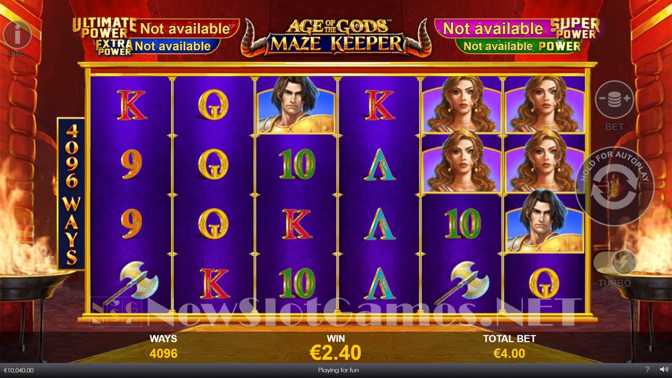 Age Of The Gods Maze Keeper Slot Slot Image in Demo - pic. 10