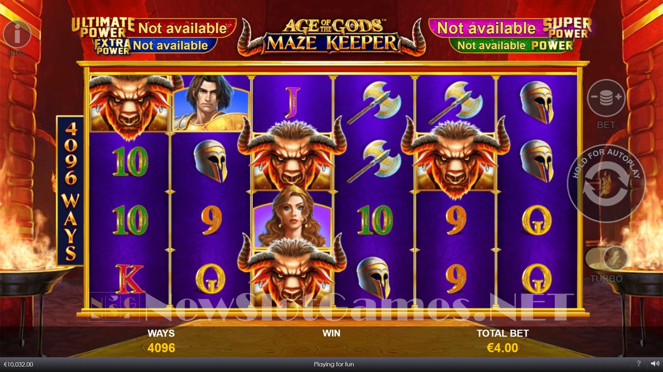 Age Of The Gods Maze Keeper Slot Slot Image in Demo - pic. 11