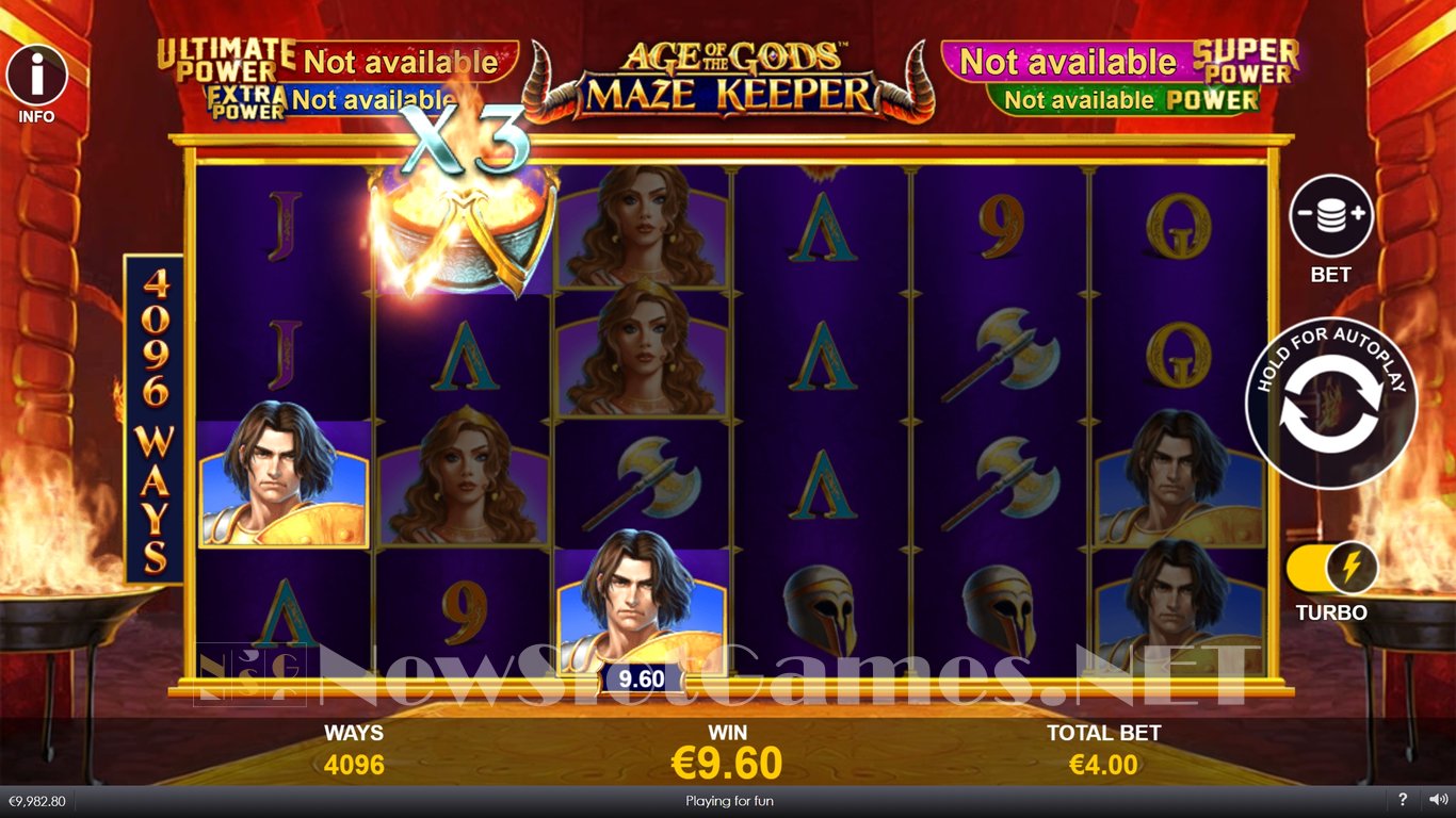 Age Of The Gods Maze Keeper Slot Slot Image in Demo - pic. 12