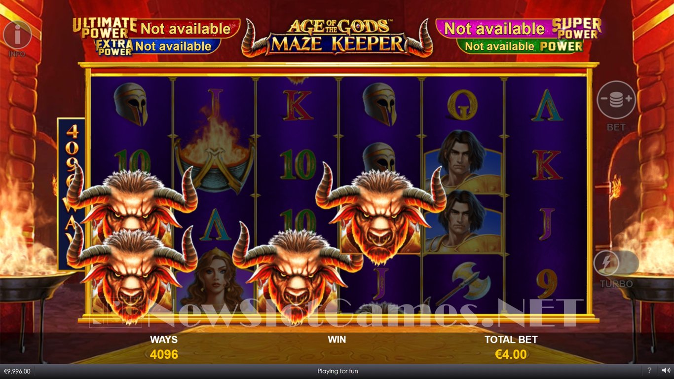Age Of The Gods Maze Keeper Slot Slot Image in Demo - pic. 2