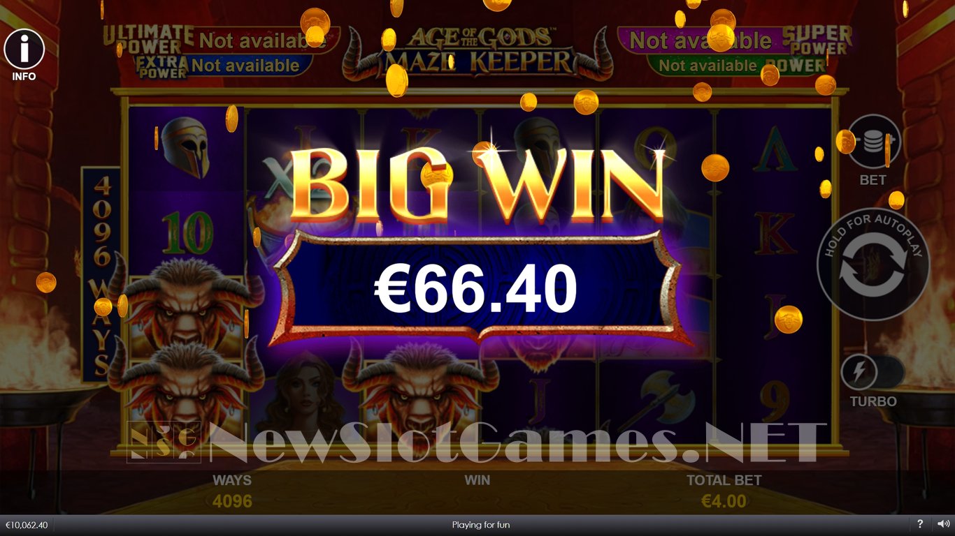 Age Of The Gods Maze Keeper Slot Slot Image in Demo - pic. 3