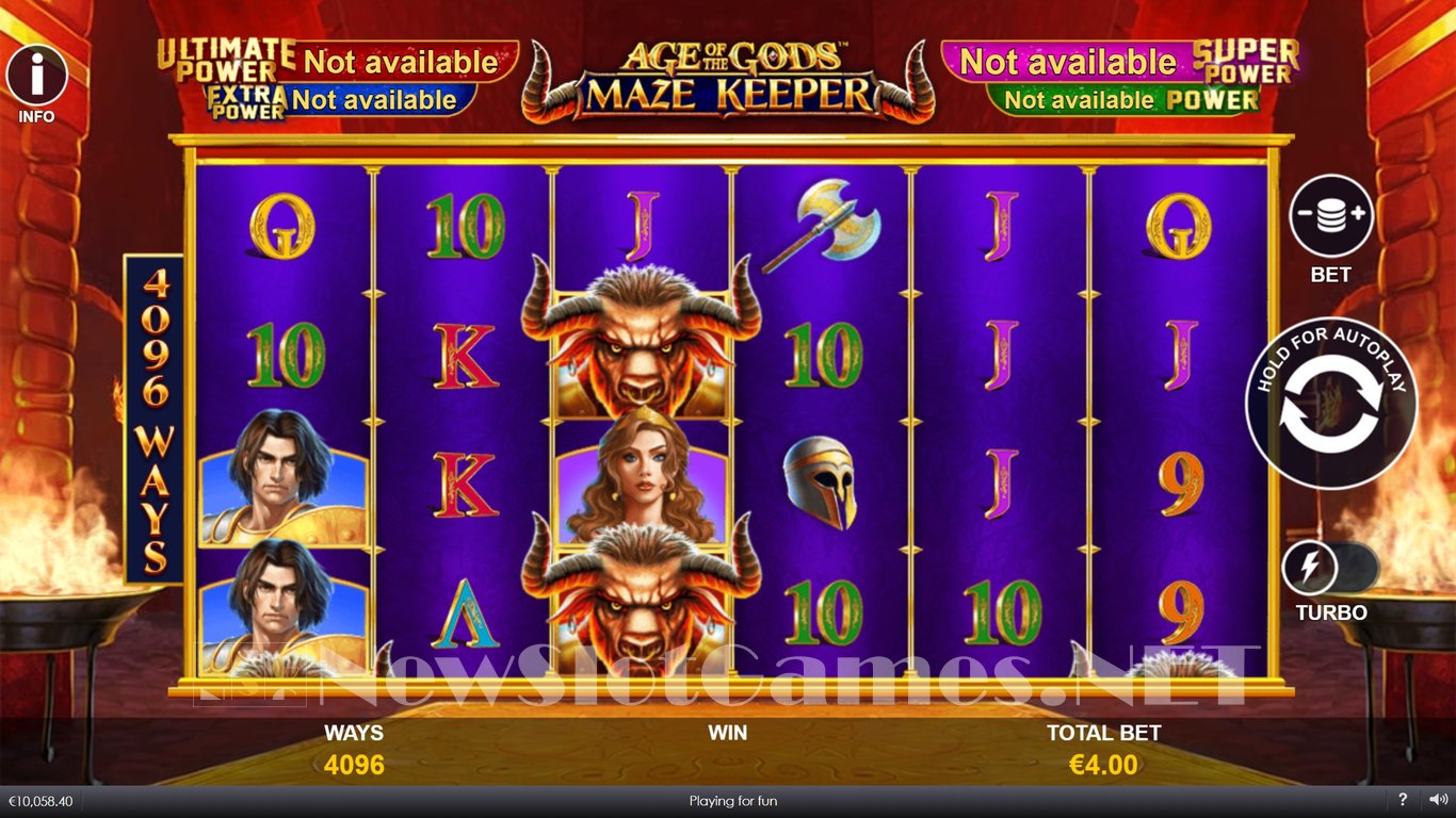 Age Of The Gods Maze Keeper Slot Slot Image in Demo - pic. 4