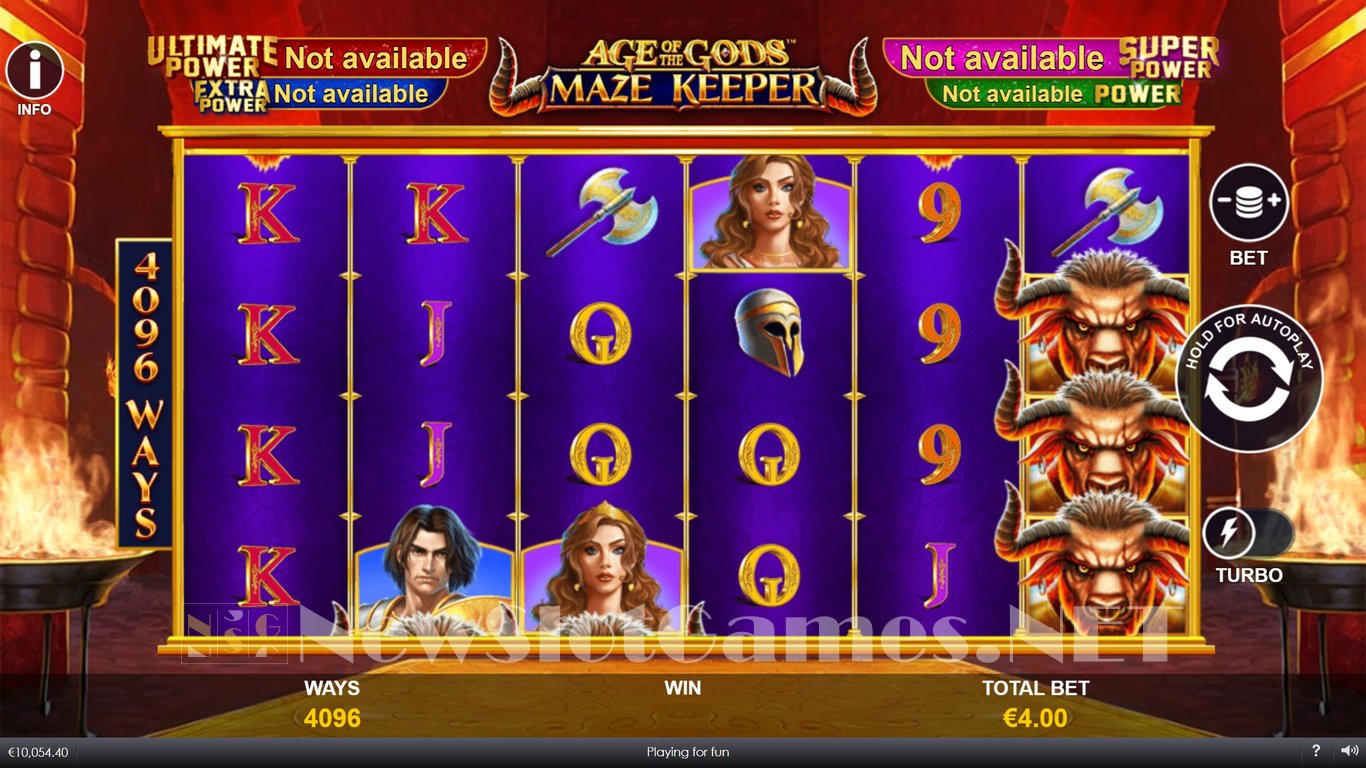 Age Of The Gods Maze Keeper Slot Slot Image in Demo - pic. 9