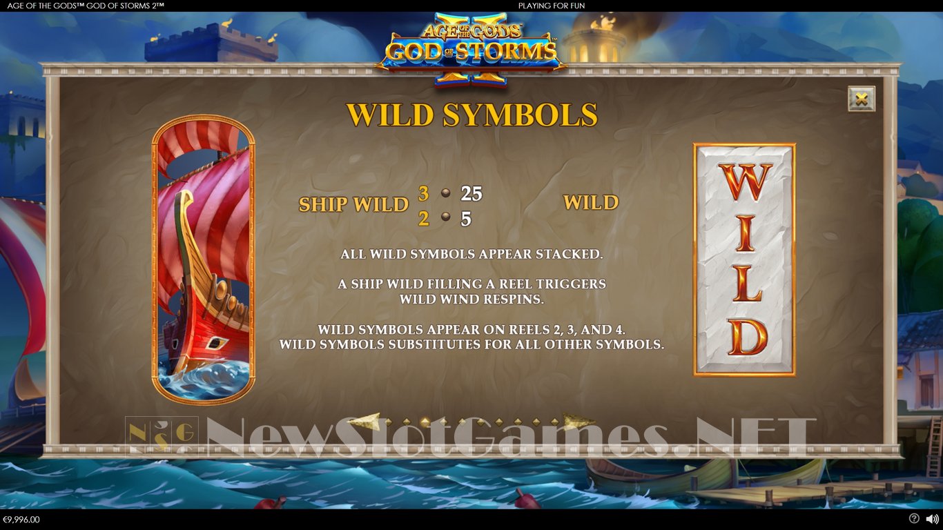 Age of the Gods God of Storms 2 Slot Slot Image in Demo - pic. 7