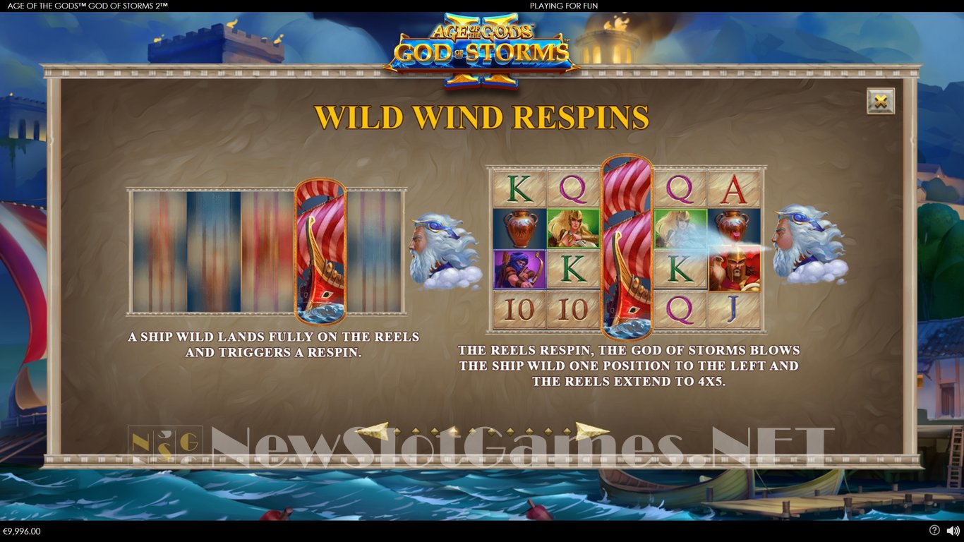 Age of the Gods God of Storms 2 Slot Slot Image in Demo - pic. 8