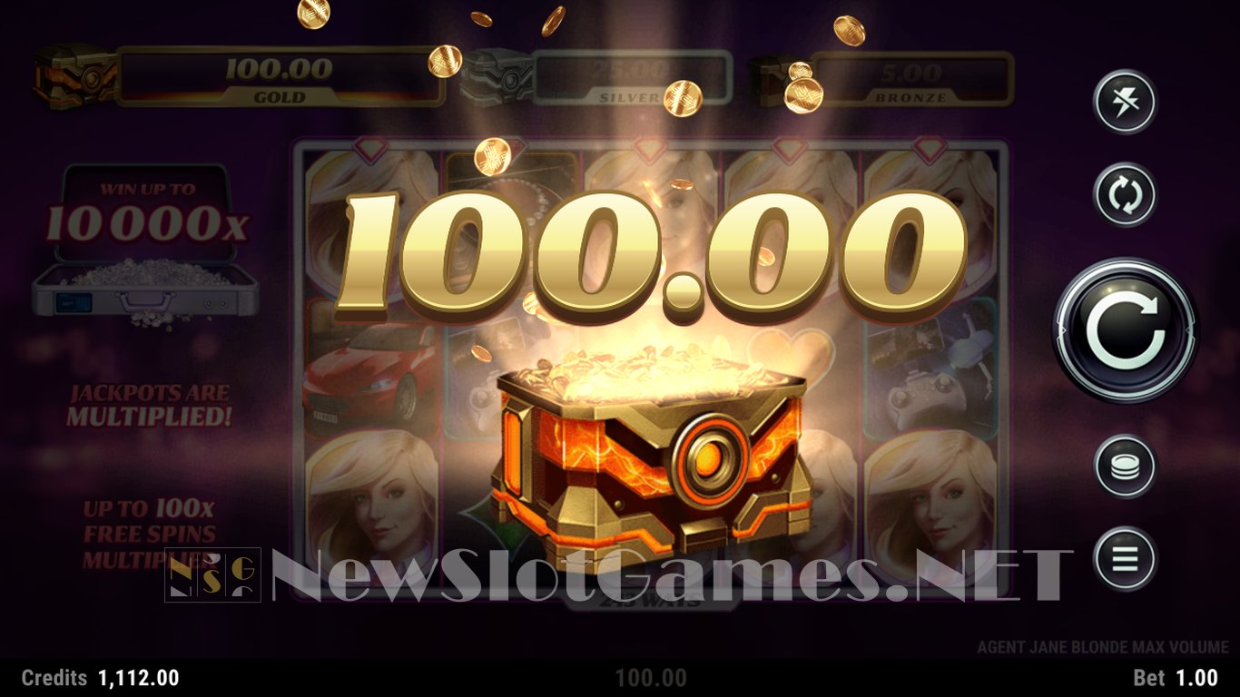 Agent Jane Blonde: Max Volume Slot Slot Image in Demo - pic. 10