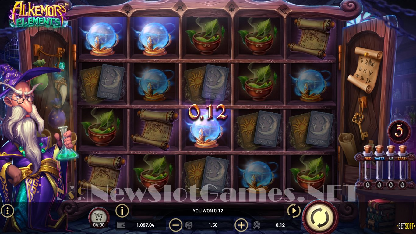 Alkemors Elements Slot Slot Image in Demo - pic. 3