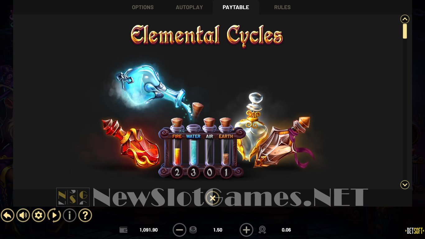 Alkemors Elements Slot Slot Image in Demo - pic. 5