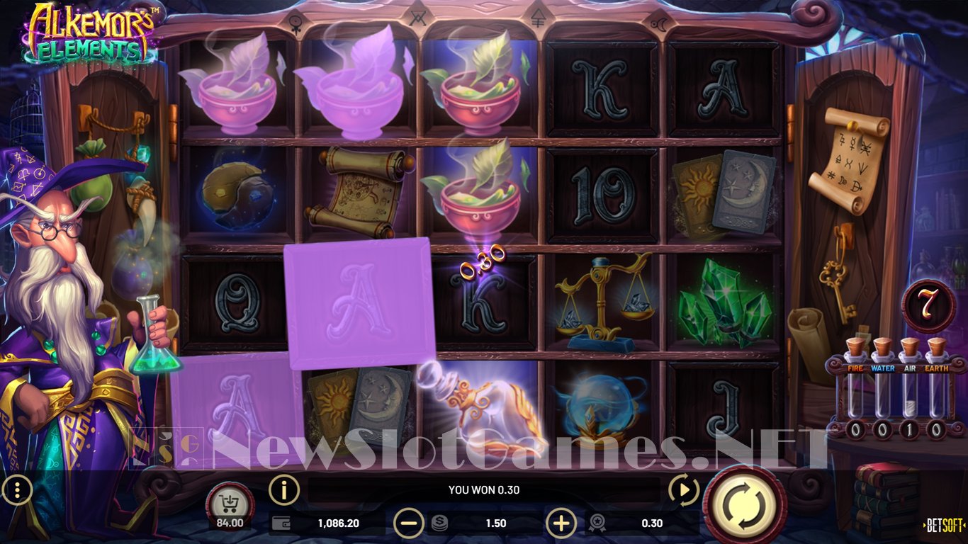 Alkemors Elements Slot Slot Image in Demo - pic. 9