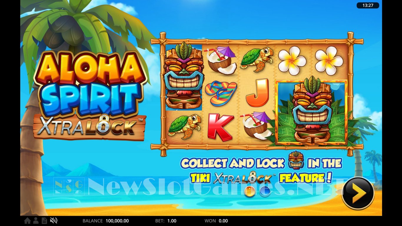 Aloha Spirit XtraLock Slot Demo Image