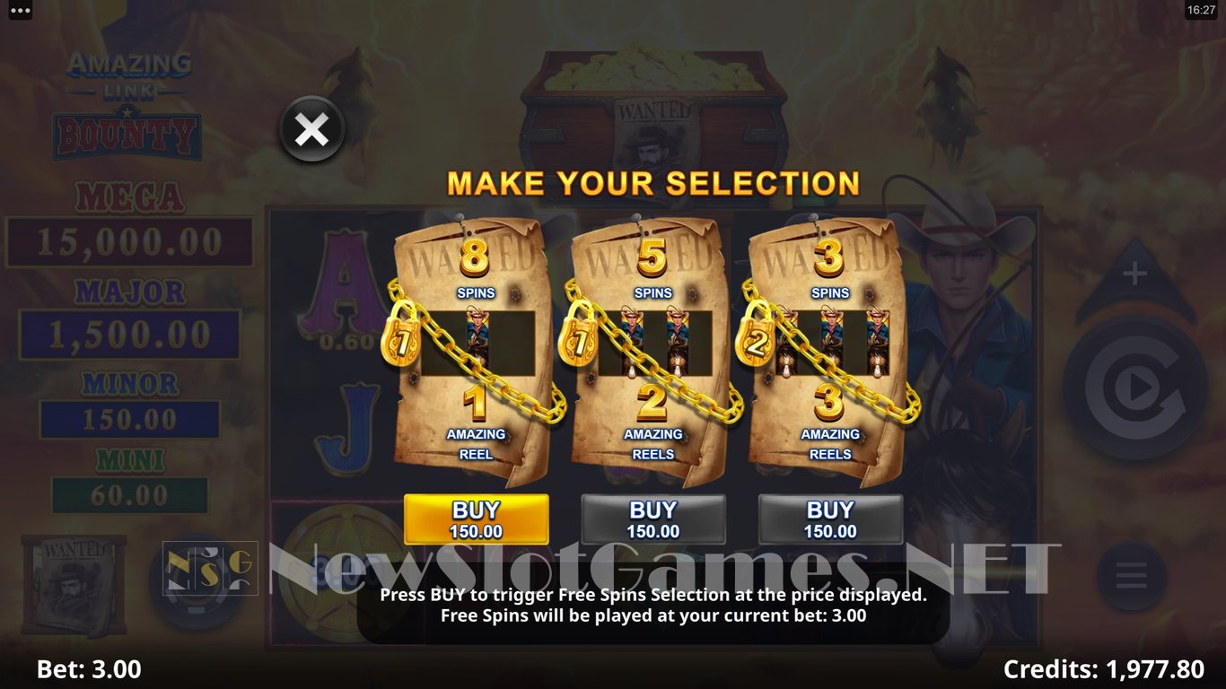 Amazing Link Bounty Slot Slot Image in Demo - pic. 14