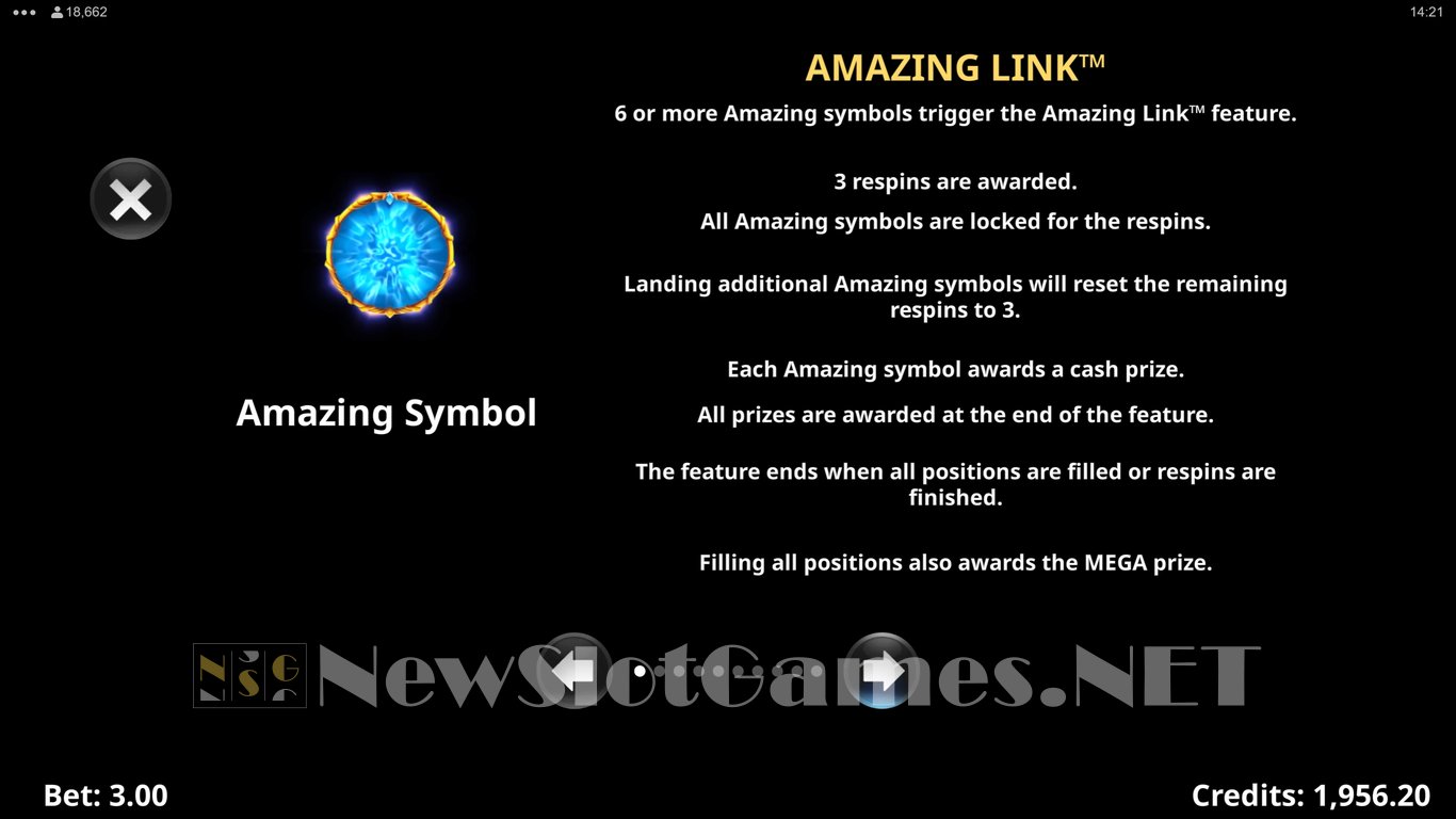 Amazing Link Fates Slot Slot Image in Demo - pic. 4
