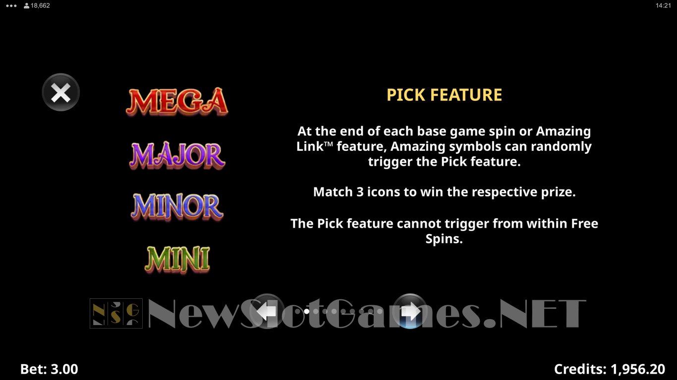 Amazing Link Fates Slot Slot Image in Demo - pic. 5