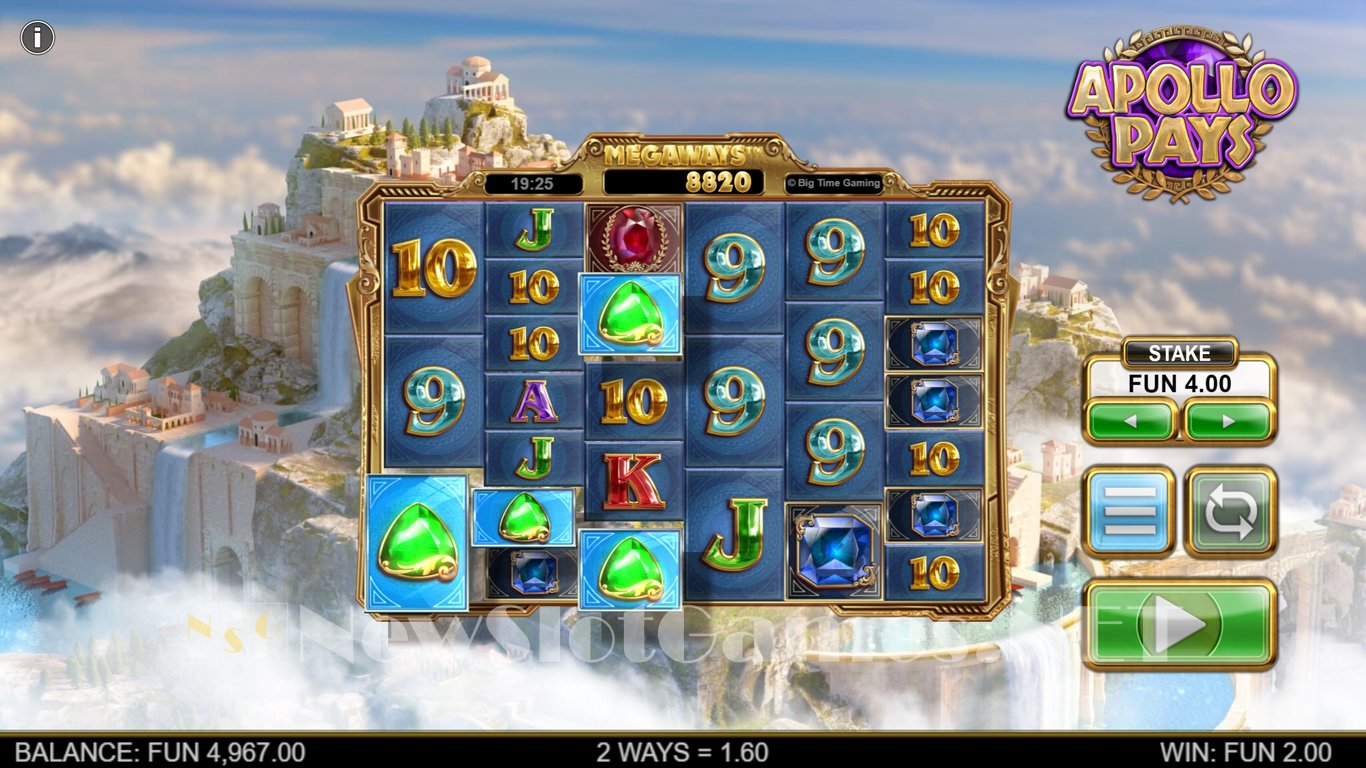 Apollo Pays Megaways Slot Slot Image in Demo - pic. 12