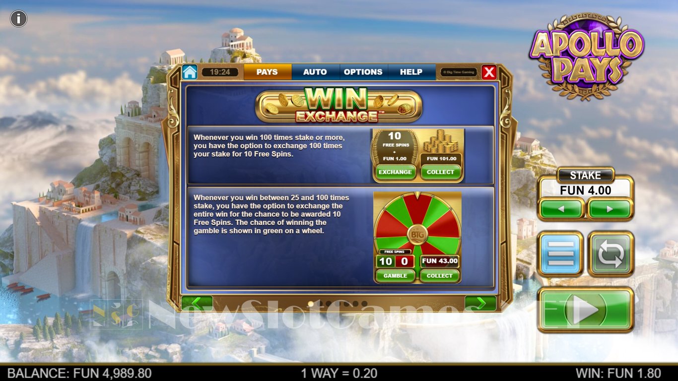 Apollo Pays Megaways Slot Slot Image in Demo - pic. 5