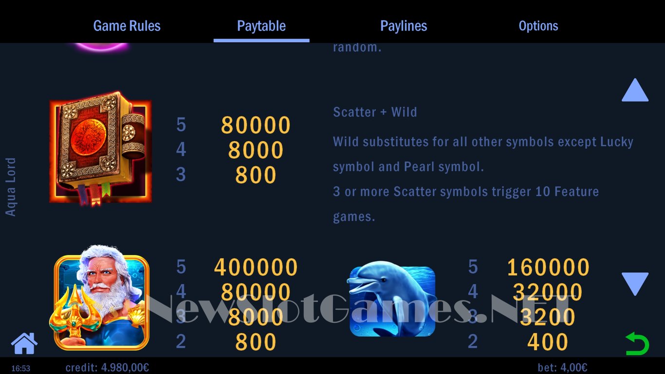 Aqua Lord Slot Slot Image in Demo - pic. 4